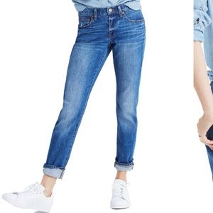 Madewell High Rise Slim Boyjean